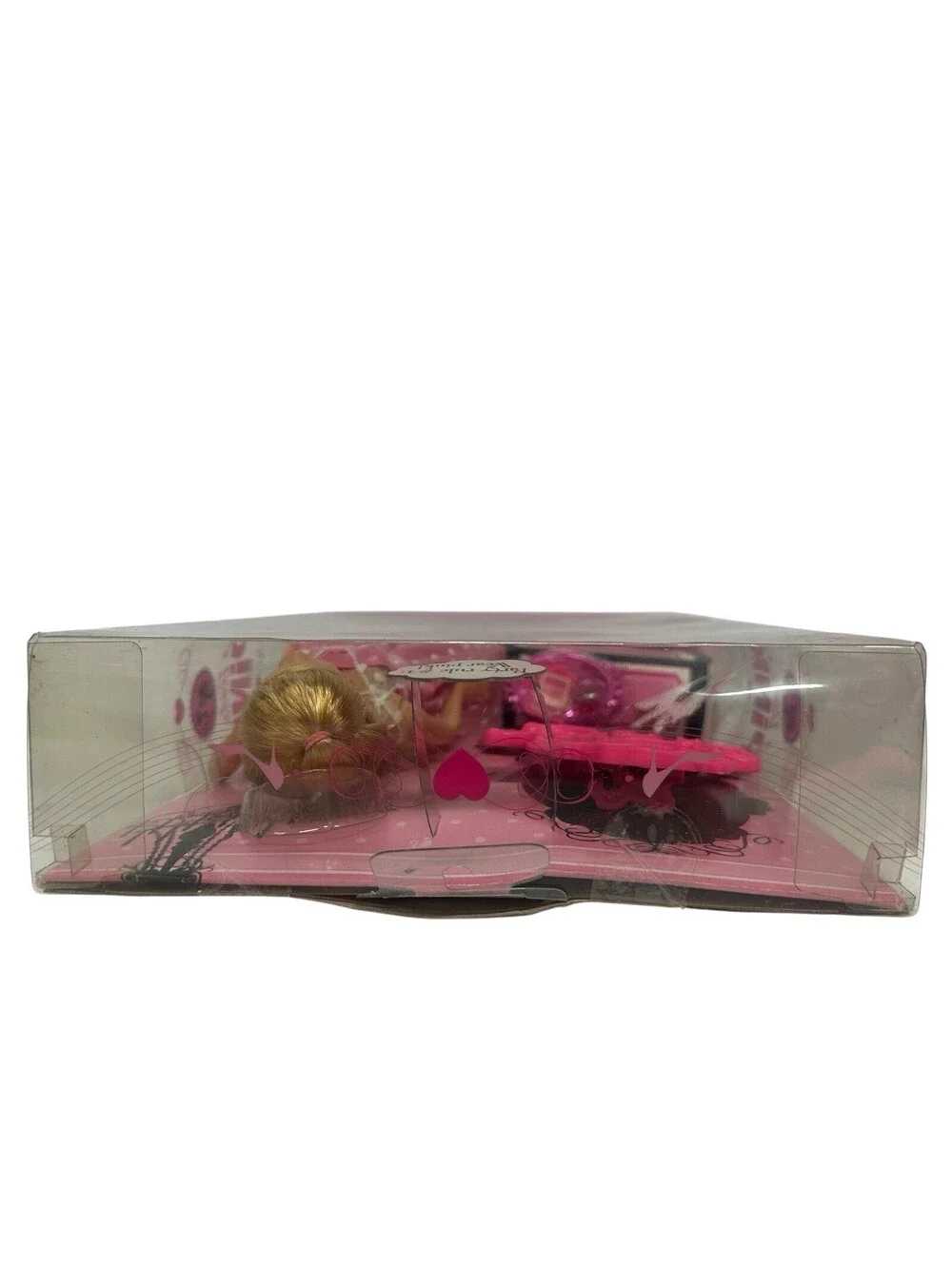 Mattel Barbie Color Your World Pink with Pink Polka Dot Dress Mirror MISB 2008